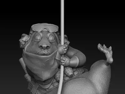 Hamster Black Ops 3D print model