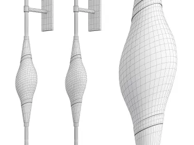 TARGET LUXURY Low-poly 3D model