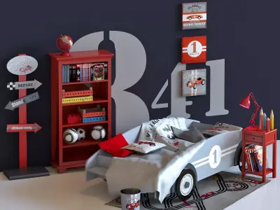 Chambre Du Pilote 2 3D model