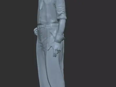 Sir Henry Tim Birkin -  75 mm Scale Model Figure 3D print model