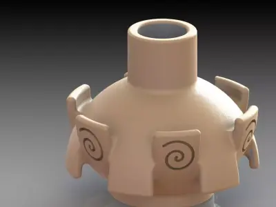 Forte vase Free 3D model