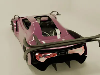 noboa-feather Low-poly 3D model