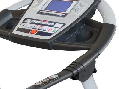 Treadmill EUROFIT Pacifica fitness 3D model