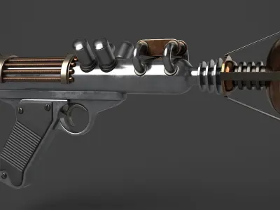 Fantasy Gun 22 3D model