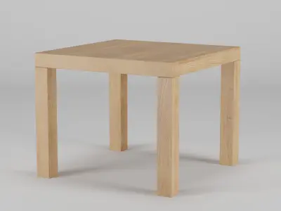 IKEA Lack Side Table 55x55x45 Free low-poly 3D model