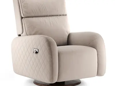 Blanche armchair Corso 3D model