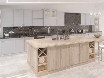 kitchen design 3D model