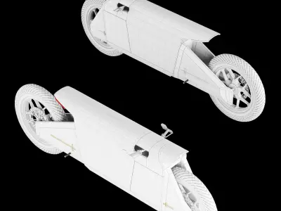 Concept motorcycle 4 3D model