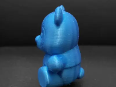 Cute Round Panda 3D print model