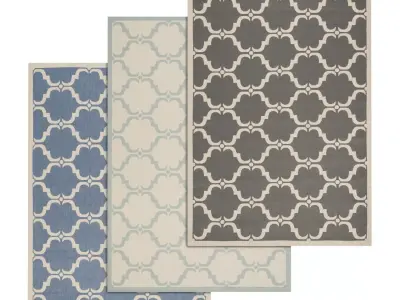 Rug Set 2411 3D model