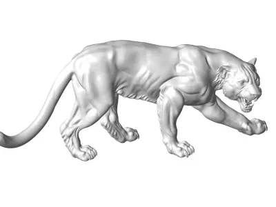 Panther 3D model purchase