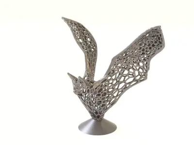 Figurine in the form of a bat 3D print model