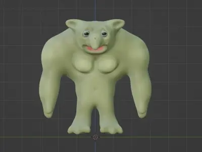troll model Free 3D model