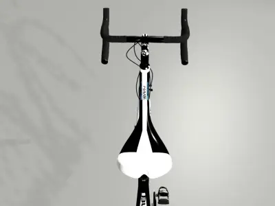 Road Bike 3D model 3D model