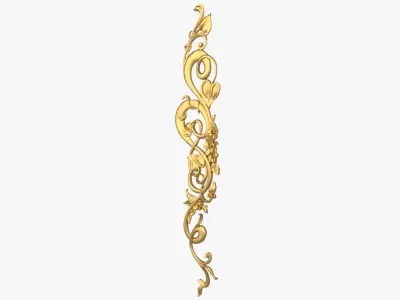 Classic decor ornament 201 3D model