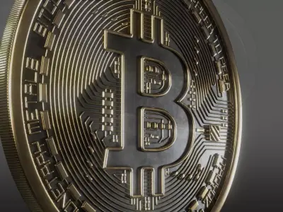 The Bitcoin-Coin bitcoin coin 3D model