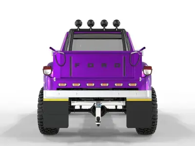 Generic F150 Flare Side Off Road 1974  3D model