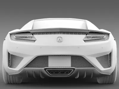 Acura NSX 2016 3D model