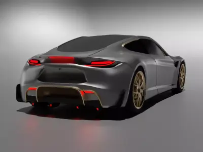 tesla 3D model