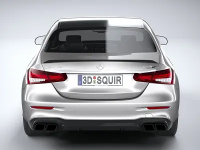 Mercede E63 Sedan AMG 2021 3D model