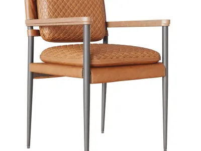 Sarreid Ltd Chair Loretto 3d Model Perigold   3D model