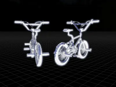 Mini BMX Bicycle Moto Xross Model  3D model