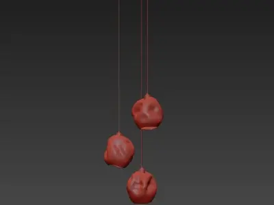 Modern Ceiling Lights 3D model