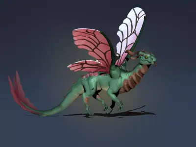 Fairy Dragon 3D model