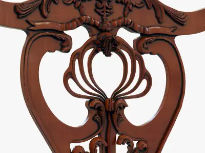 the stanley weiss collection Irish chair 3D model