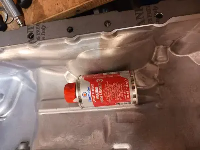 N54 N55 335i N52 S55 Oil pan gasket DXF 3D model