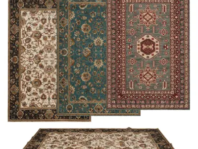 Rugs No 564 Low-poly 3D model