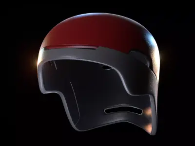 Cyclist Helmet Free 3D model
