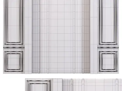 Dekor door 3D model