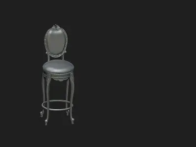 vintage chair 3  3D model