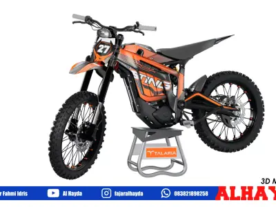 Talaria STING R Electric-bike  Low-poly 3D model