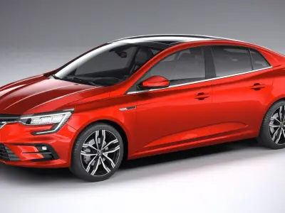 Renault Megane Sedan 2020 3D model