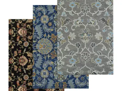 Rug Set 615 3D model