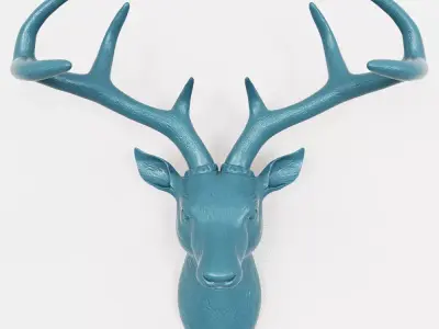 Kare Design Deko Kopf Deer 3D model