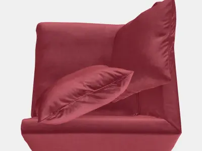 GRONLID Cover for corner section 3 Low-poly 3D model