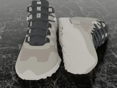 COLUMBIA FACET 75 MID 3D BOOTS 3D model