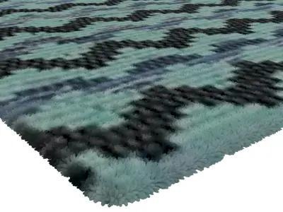 Rug Set 258 3D model