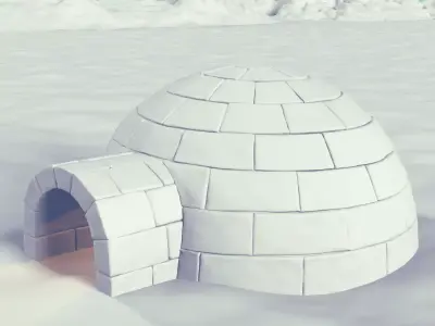 Igloo 3D model