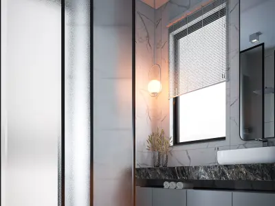 2 BATHROOM 3D model