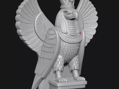 eagle 3D print model
