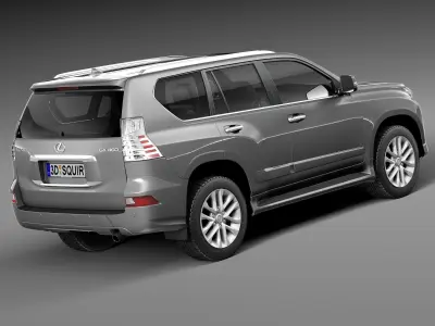Lexus GX 460 2014 3D model
