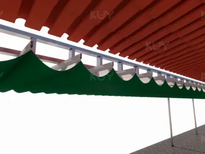 Retracable Roof 3D model