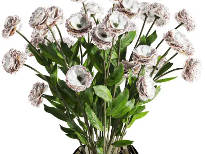 bouquet 3D model 19