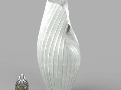 Architectural Vase 3d digital download 3D print model