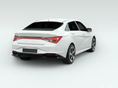 Hyundai Elantra 2021 3D model