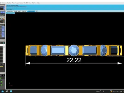 Luxury Full Eternity Band Ring for Women 4813 3D print model